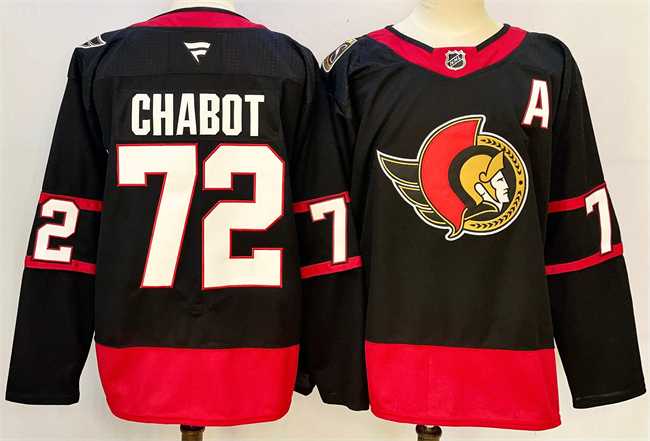 Men's Ottawa Senators #72 Thomas Chabot Black 2024-25 With C Patch Home Stitched Jersey,We sell and wholesale Men's Ottawa Senators #72 Thomas Chabot Black 2024-25 With C Patch Home Stitched Jersey on line form chian!